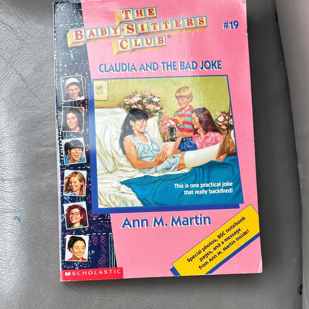 The Baby-Sitters Club Book - Claudia and the Bad Joke #19